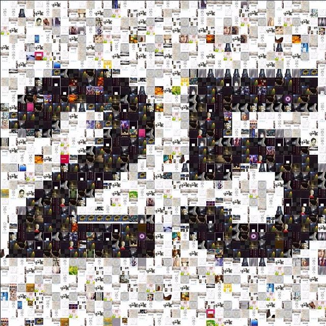 Invitation for the Bugno Art Gallery 25th Anniversary group show (Ita)